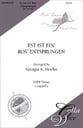 Es ist ein Ros Entsprungen SATB choral sheet music cover